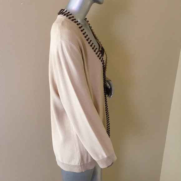 Jones New York Collection Sweater Set Beaded - Picture 10 of 13